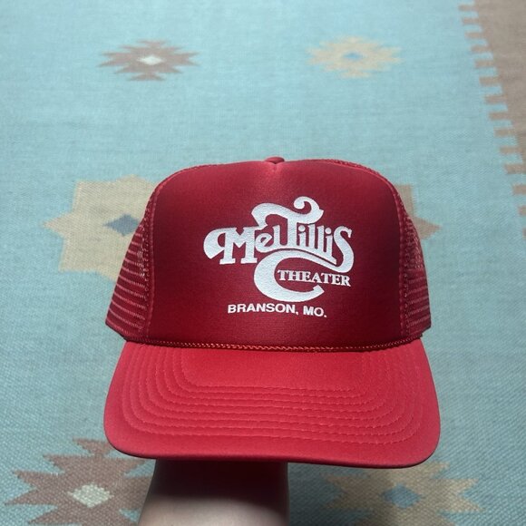 Vintage trucker hat mesh cap Mel Tillis theater Branson Missouri country music - Picture 2 of 8